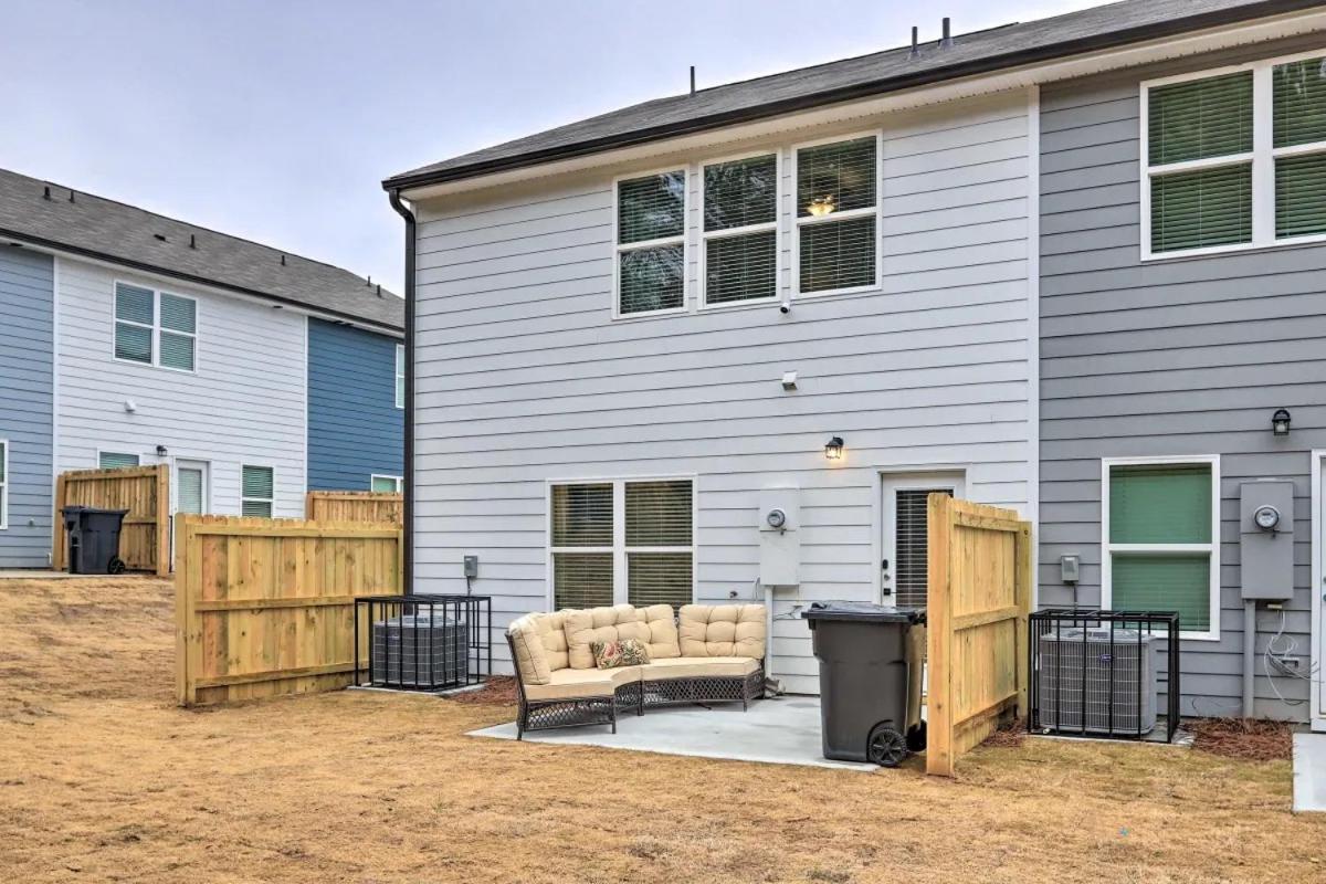 Modern 3Br Townhome 10 Mins To Downtown Atl Атланта Экстерьер фото